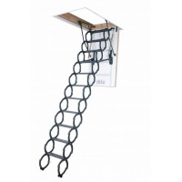 Лестница противопожарная ножничная металлическая LSF (Fakro) 50x80/300