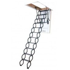 Лестница раздвижная ножничная термоизоляционная LSТ (Fakro) 70x80/280