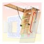 Лестница складная KOMFORT Plus LWK (Fakro) 60x120/280